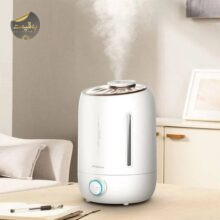 دستگاه بخور و رطوبتساز 5 لیتری درما DEM-F500 در حال تولید بخار سرد یکنواخت