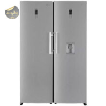 یخچال فریزر دوقلو ال جی مدل LG GC-B414ELFM – GC-F411ELDM سیلور