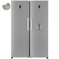 یخچال فریزر دوقلو ال جی مدل LG GC-B414ELFM – GC-F411ELDM سیلور