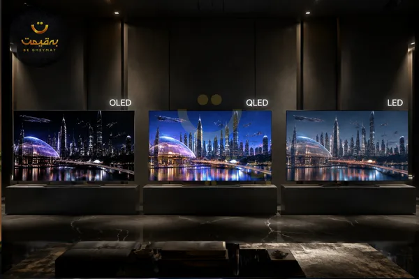 تلوزیون مدل oled - qled - led