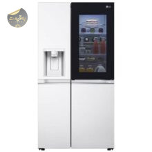 یخچال فریزر ال جی مدل X348 ساید بای ساید 34 فوت سفید